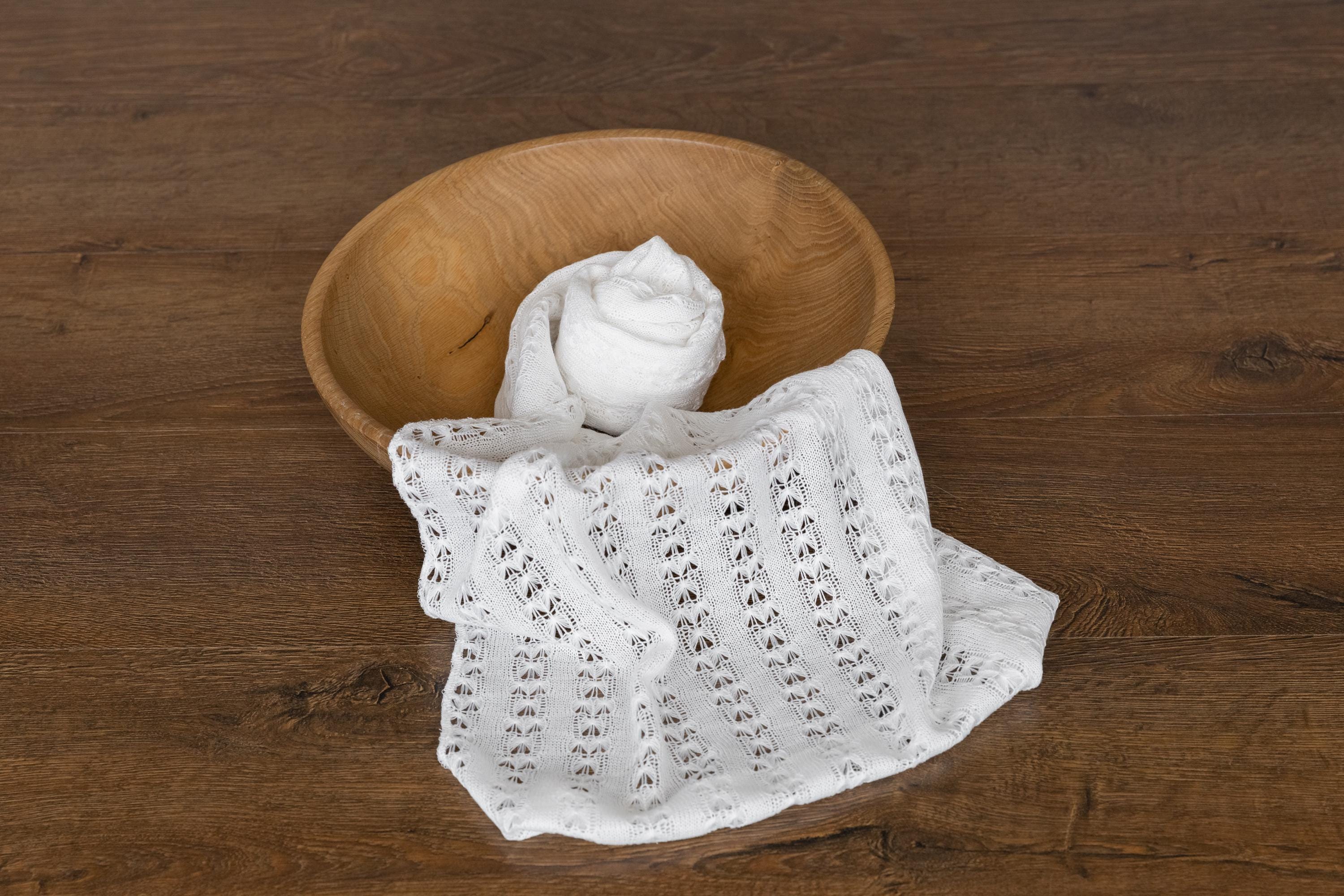 White Newborn Lace Wrap, Newborn Stretch Wrap, Newborn Photo Props, Photography Props Wrap, Newborn Posing Fabric, Baby Photography Wrap