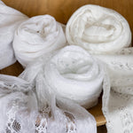 White Newborn Lace Wrap, Newborn Stretch Wrap, Newborn Photo Props, Photography Props Wrap, Newborn Posing Fabric, Baby Photography Wrap