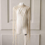 Festival Macrame Dress in Boho Style, Boho Macrame Festival Outfit Dress for Maternity Photoshoots, Maternity Dress in Macrame Style Boho