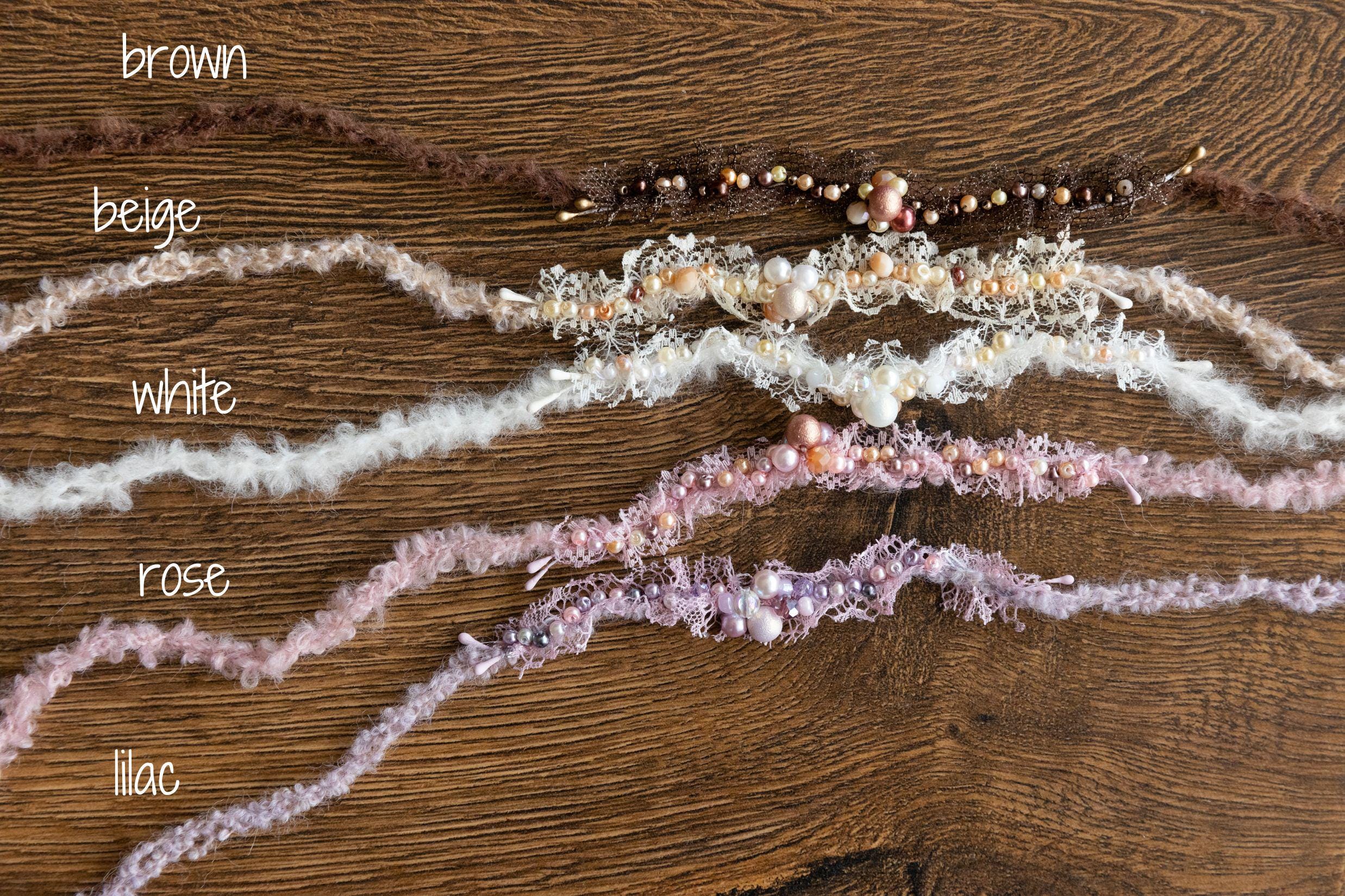 Newborn Headband for Photography, Newborn Tieback, Newborn Headband Girl,Newborn girl headband,Newborn photography props,Newborn photo props