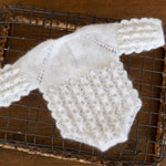 Newborn Knit Romper with Bonnet, Newborn Knitted Romper, Newborn Knitted Outfit Girl, Newborn Photography props, Newborn Coming Home Outfit