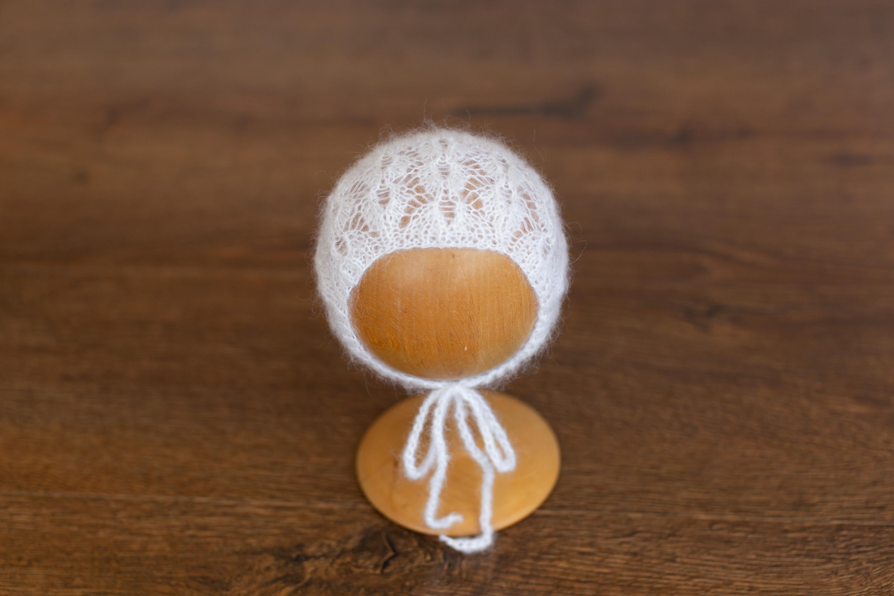 Newborn Knit Romper with Bonnet, Newborn Knitted Romper, Newborn Knitted Outfit Girl, Newborn Photography props, Newborn Coming Home Outfit