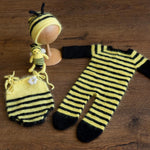 Newborn Bee Costume Photo Props, Bee Newborn Photography props, Baby Bumblebee Outfit, Newborn Coming Home Outfit, Newborn Halloween Outfit