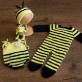 Newborn Bee Costume Photo Props, Bee Newborn Photography props, Baby Bumblebee Outfit, Newborn Coming Home Outfit, Newborn Halloween Outfit