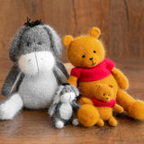 Baby Crochet Teddy Bear Birthday Gift Cartoon Characters, Newborn Photography props, Newborn Knitted Teddy Bear Toy, Baby Donkey Cartoon Toy