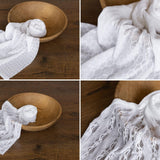 White Newborn Lace Wrap, Newborn Stretch Wrap, Newborn Photo Props, Photography Props Wrap, Newborn Posing Fabric, Baby Photography Wrap