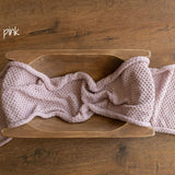Newborn Twist Headband, Newborn Knitted Wrap, Newborn Girl Headband, Newborn photography props, Newborn props for photography,Newborn Outfit
