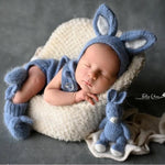 Newborn Bunny Outfit, Newborn Knitted Outfit, Newborn Bunny Hat Knitted, Newborn Photography Props, Newborn Rabbit Outfit, Newborn Bunny Toy
