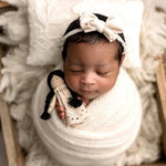 Newborn Girl Small Doll Toy, Fabric Doll for Baby, Fabric Dolls Handmade, Newborn Photography Props, Sitters Photography Props