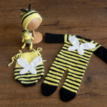 Newborn Bee Costume Photo Props, Bee Newborn Photography props, Baby Bumblebee Outfit, Newborn Coming Home Outfit, Newborn Halloween Outfit