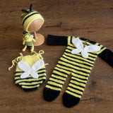 Newborn Bee Costume Photo Props, Bee Newborn Photography props, Baby Bumblebee Outfit, Newborn Coming Home Outfit, Newborn Halloween Outfit
