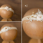 Newborn Girl Headband Boho Style, Newborn Headband Accessories, Newborn Flower Headband, Newborn Photography Props, Baby Accessories