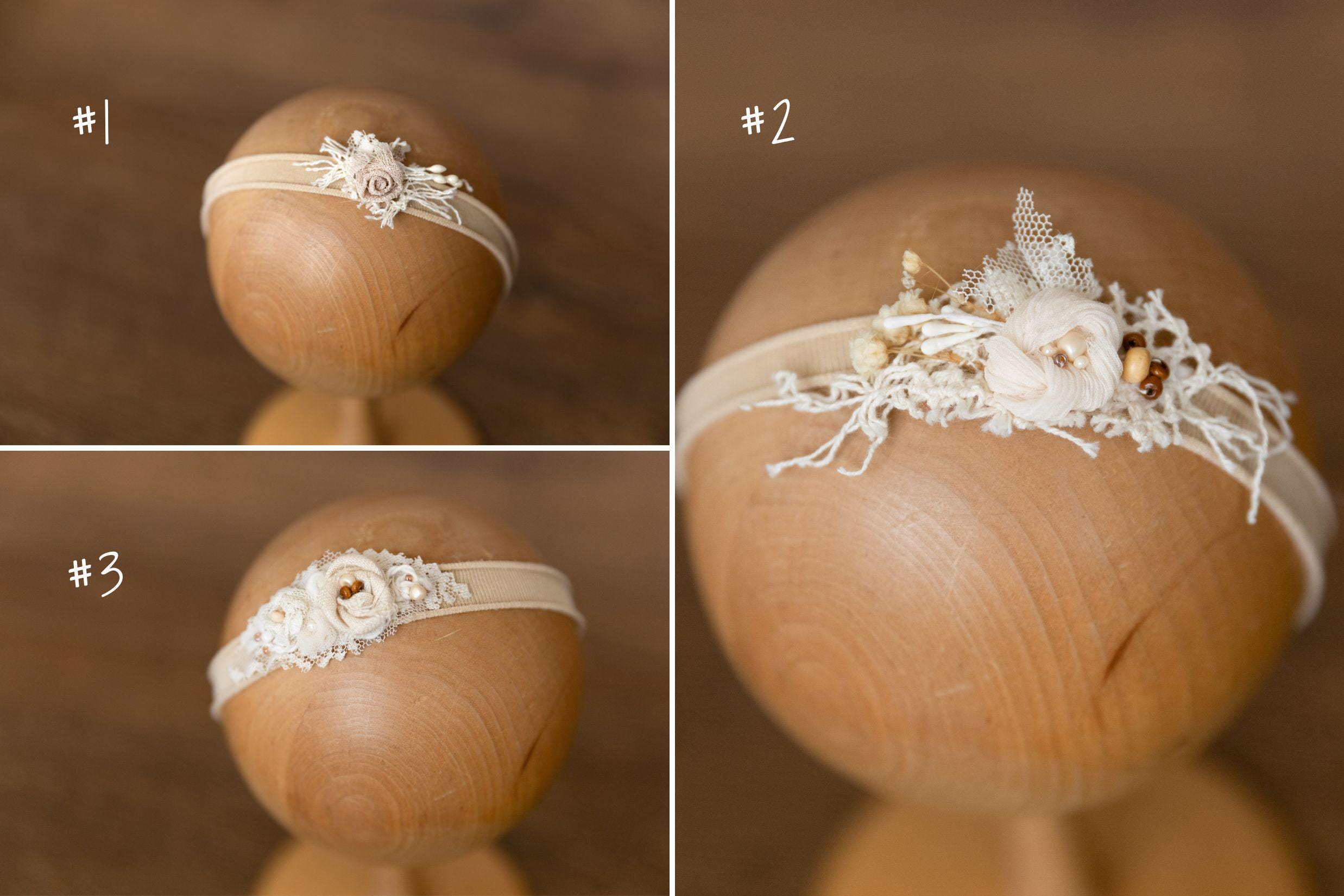 Newborn Girl Headband Boho Style, Newborn Headband Accessories, Newborn Flower Headband, Newborn Photography Props, Baby Accessories