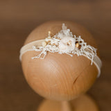 Newborn Girl Headband Boho Style, Newborn Headband Accessories, Newborn Flower Headband, Newborn Photography Props, Baby Accessories