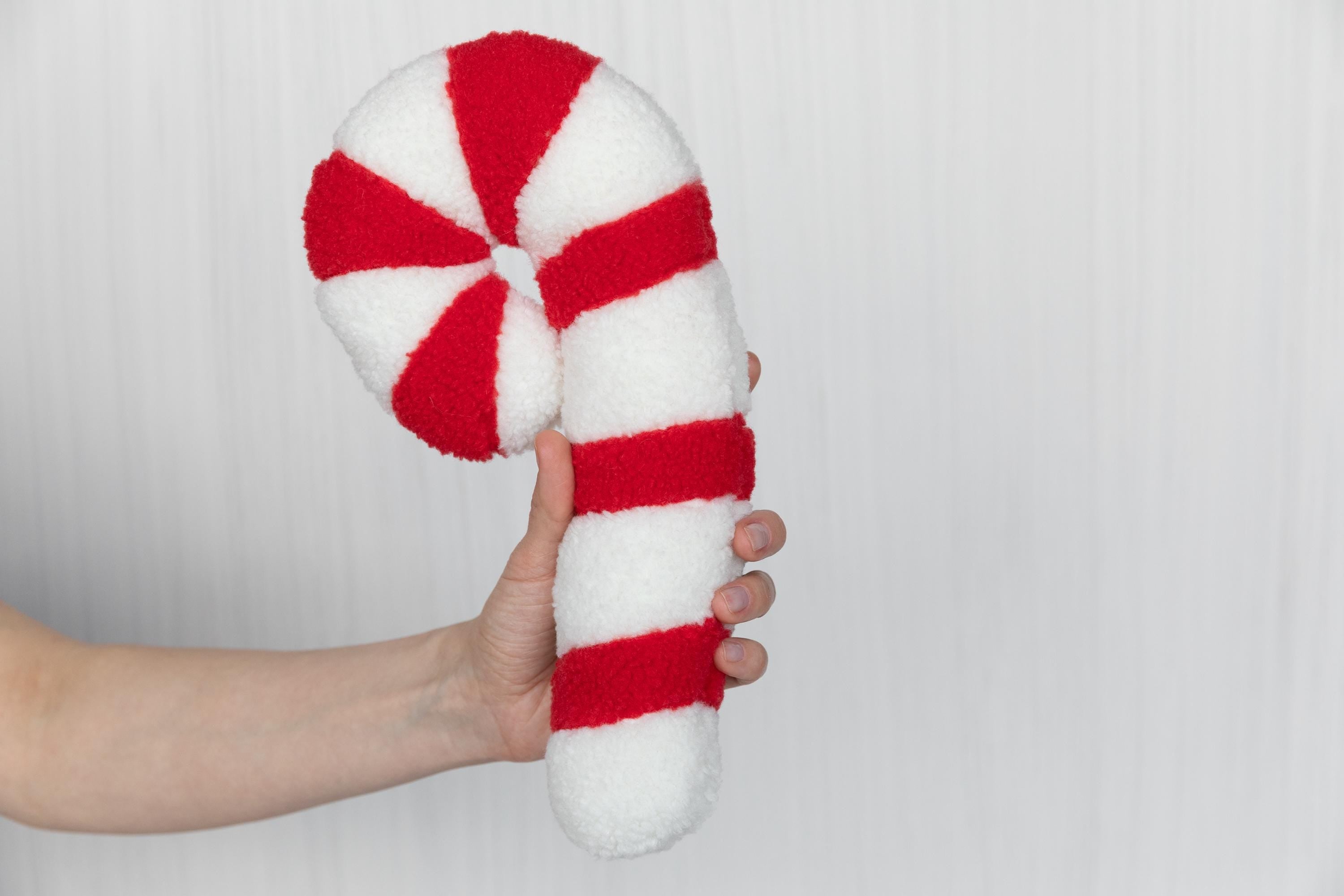Christmas Candy Cane Pillow for Newborn Photography Props, Newborn Christmas Photo Props, Newborn Posing Pillow, Newborn Lollipop Pillow