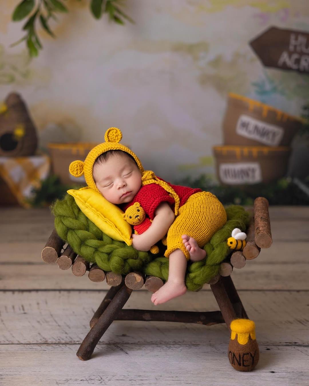 Newborn Teddy Bear Outfit, Baby First Birthday Outfit, Newborn Photography props, Newborn Coming Home Outfit Boy, Newborn Bear Outfit