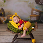 Newborn Teddy Bear Outfit, Baby First Birthday Outfit, Newborn Photography props, Newborn Coming Home Outfit Boy, Newborn Bear Outfit