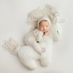 Newborn Unicorn Posing Toy, Newborn Animal Posing Pillow for Newborn Photography prop, Newborn Stuffed Animal Pillow, Newborn Unicorn Pillow