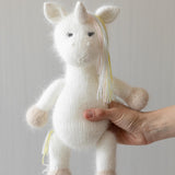 Baby Crochet Animal Toys Birthday Gift, Newborn Photography props, Baby Knitted Toys Baby Shower Gift, Newborn Unicorn Toy, White Swan Toy