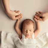 Newborn Knitted Blanket, Knitted Baby Blanket, Hygge Gender Neutral Kids Blanket, Newborn Sleeping Blanket, Newborn photography props,