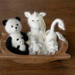 Baby Crochet Animal Toys Birthday Gift, Newborn Photography props, Baby Knitted Toys Baby Shower Gift, Newborn Unicorn Toy, White Swan Toy