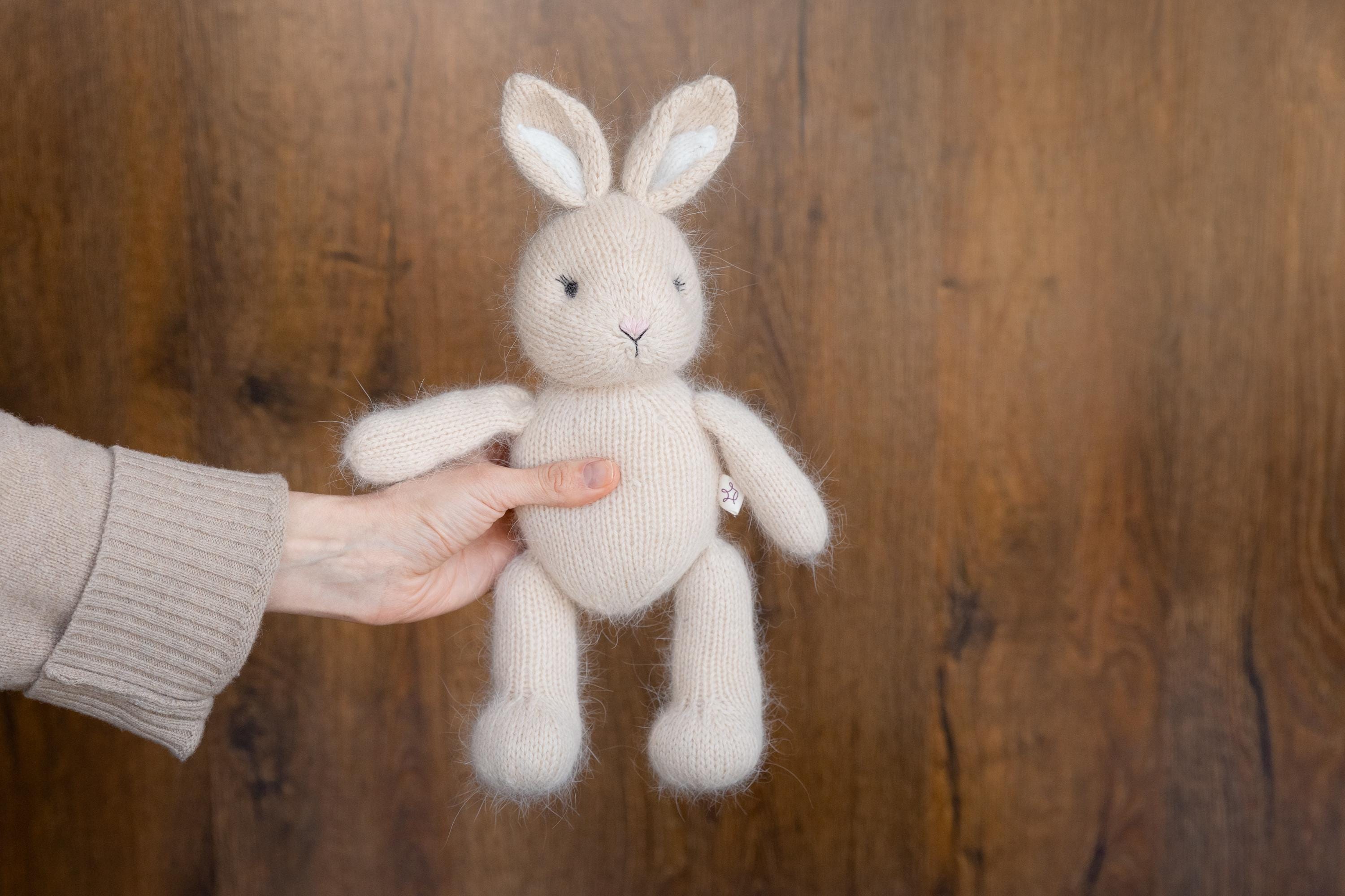 Newborn Knitted Bear Photography Props, Newborn Knit Rabbit Toy, Baby Bear Crochet Toy,Newborn Photography Prop, Knit Newborn Teddy Bear Toy