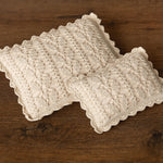 Newborn Crochet Pillow, Newborn Photo Pillow, Newborn Photography Props, Newborn Props Set, Newborn Posing Pillow, Newborn Knitted Pillow