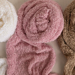 Newborn Bonnet and Wrap, Newborn Wraps for Photography Props, Newborn Boucle Blanket, Newborn Photo Outfit, Newborn Props for Photography