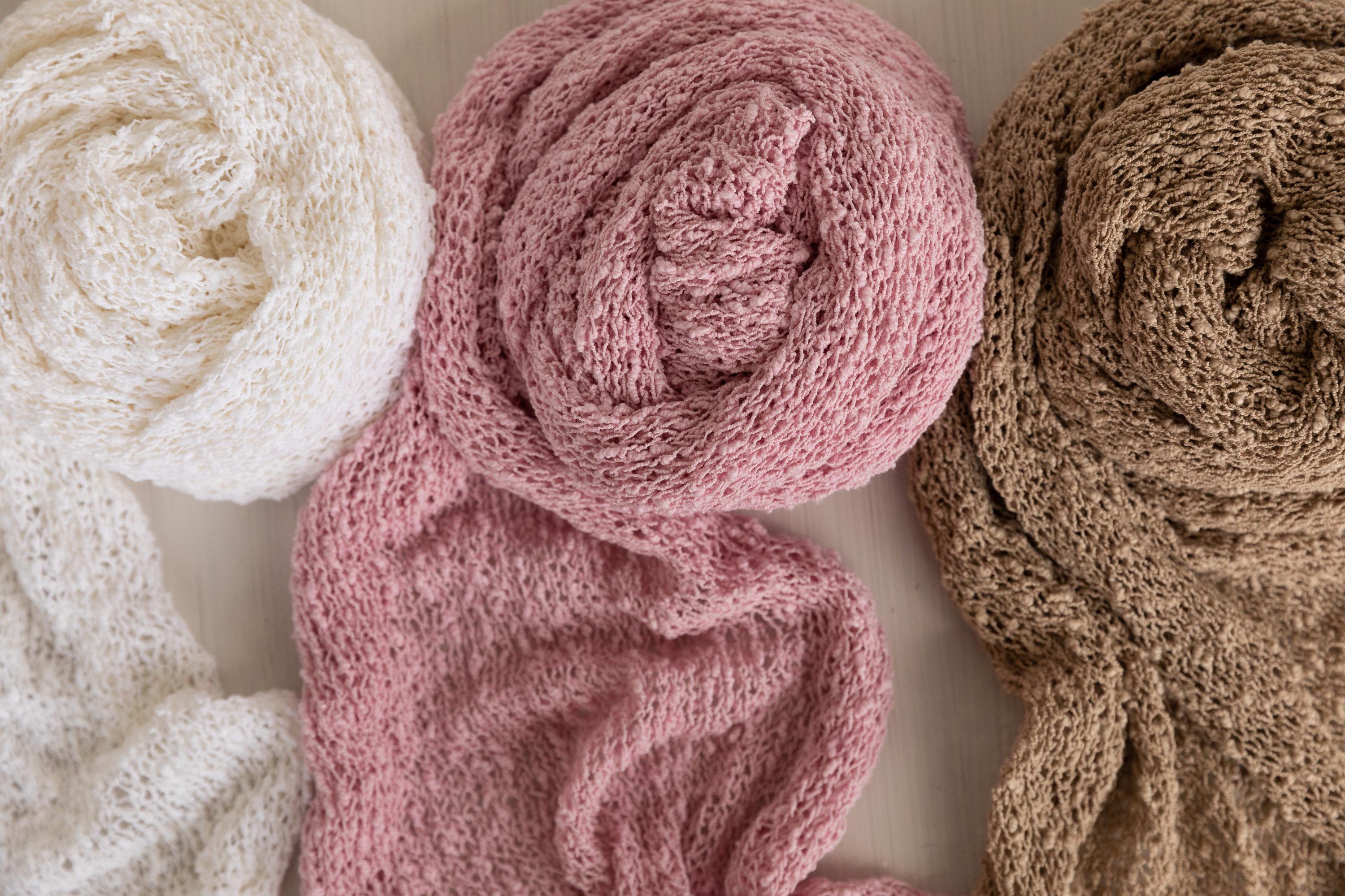 Newborn Bonnet and Wrap, Newborn Wraps for Photography Props, Newborn Boucle Blanket, Newborn Photo Outfit, Newborn Props for Photography