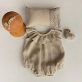 Small Linen Pillow for Newborn Photography, Newborn Photo Pillow, Newborn Photo Props, Newborn Posing Pillow Props, Newborn Linen Pillow