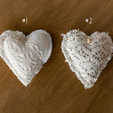 Boho Linen Small Heart Decoration Photo Props, Newborn Photography Props Set, Newborn Heart Photo Props, Baby Heart Toys, Linen Heart Decor