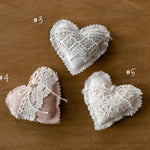 Boho Linen Small Heart Decoration Photo Props, Newborn Photography Props Set, Newborn Heart Photo Props, Baby Heart Toys, Linen Heart Decor