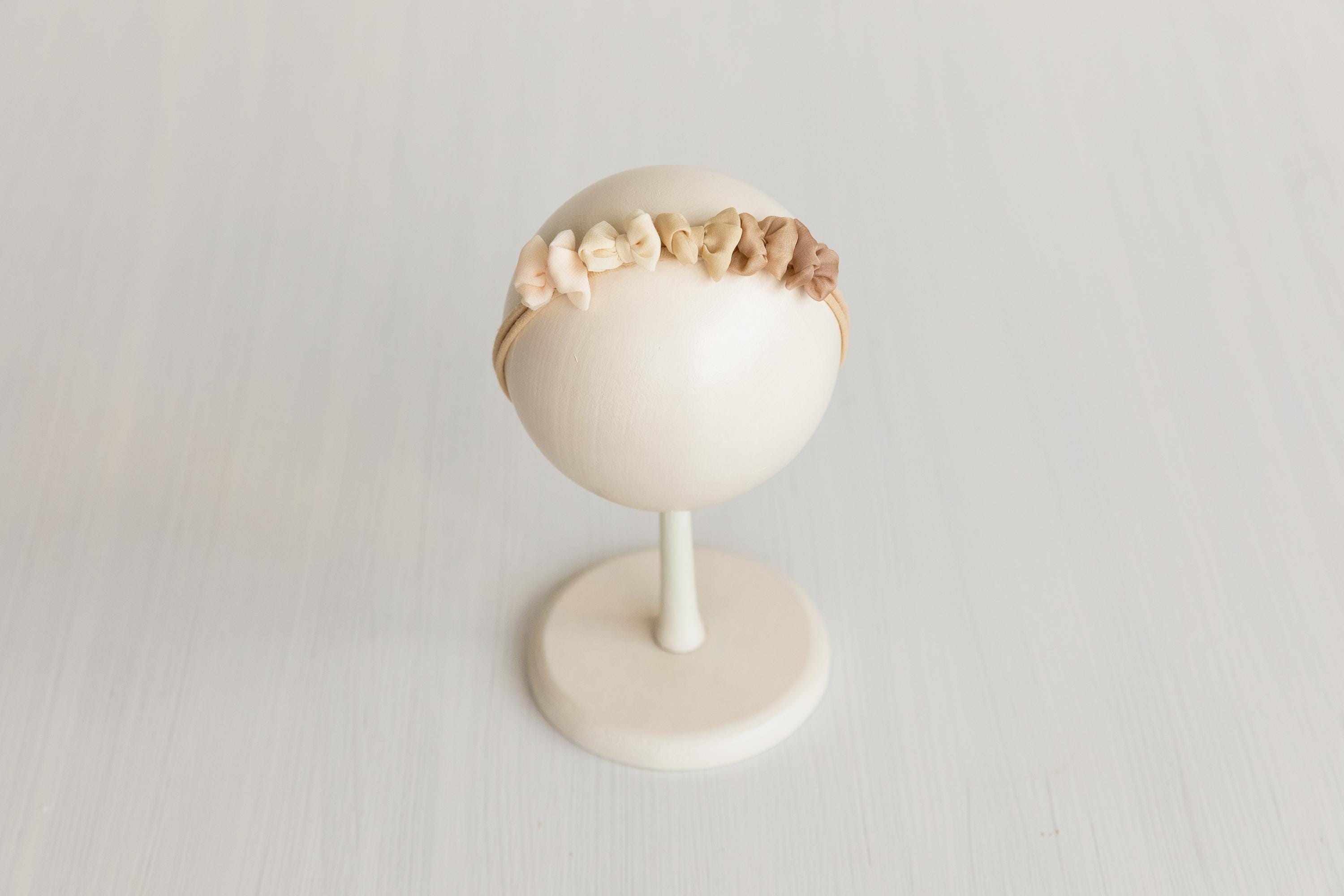 Baby Bow Headband for Newborn Photography Prop, Baby Girl Headband, Newborn Headband Photo Prop, Baby Headbands Girl Outfit, Newborn Tieback