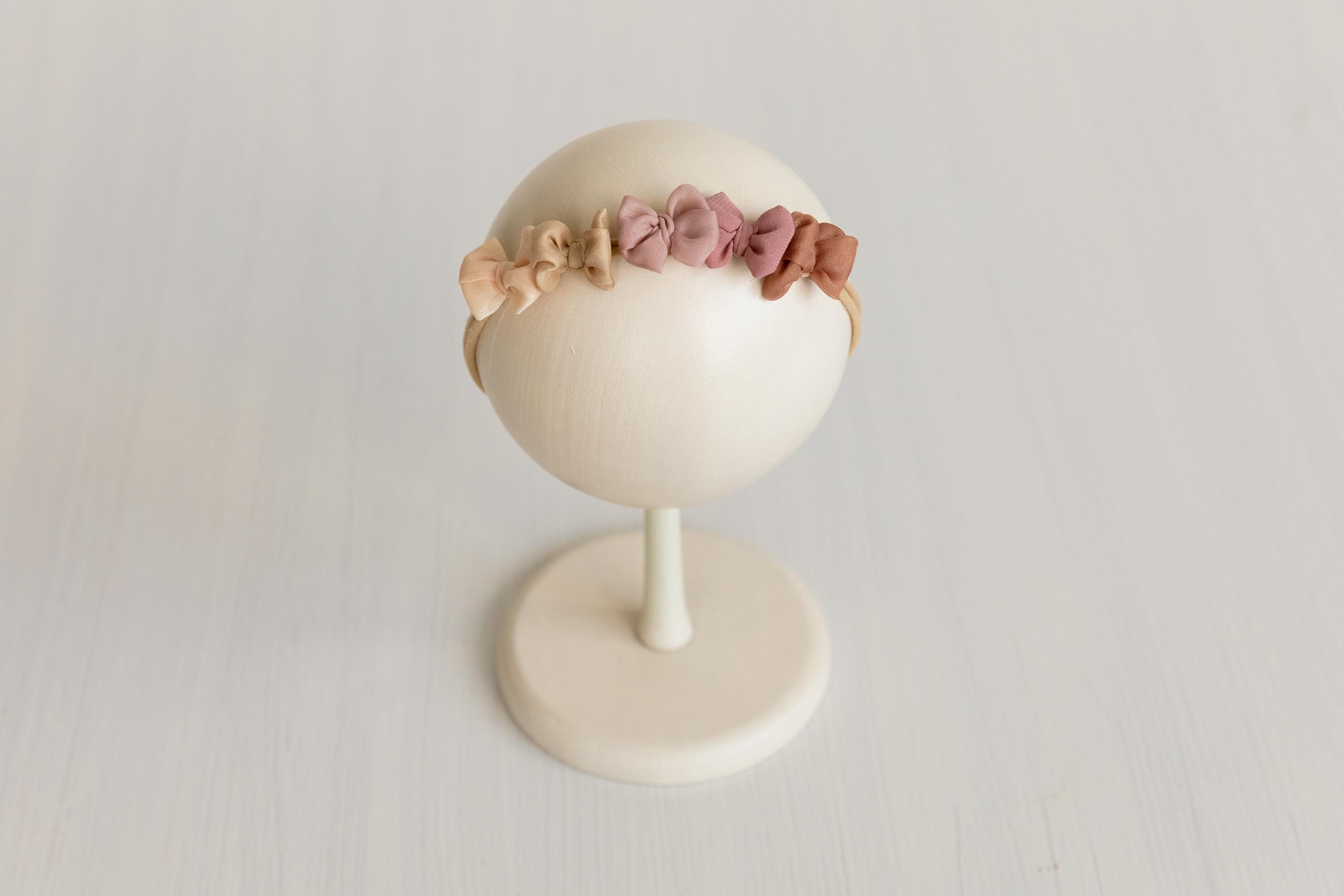 Baby Bow Headband for Newborn Photography Prop, Baby Girl Headband, Newborn Headband Photo Prop, Baby Headbands Girl Outfit, Newborn Tieback