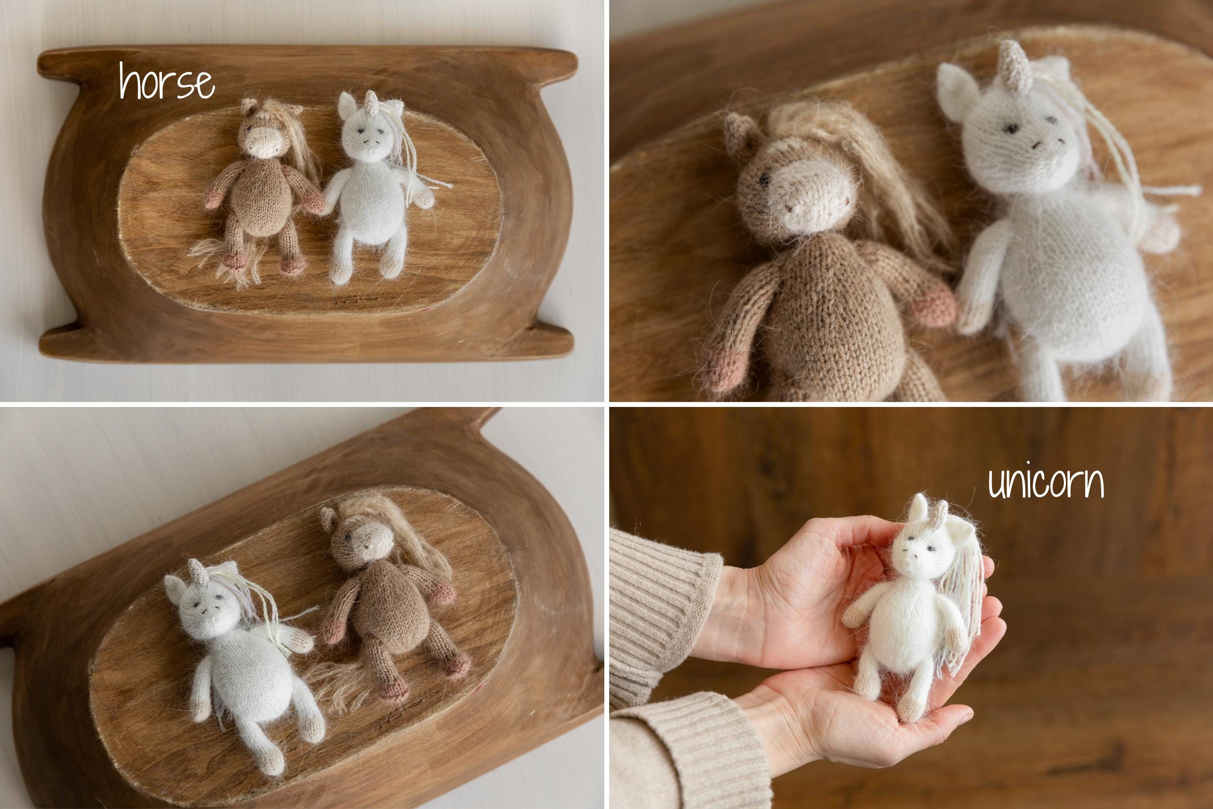 Newborn Knitted Animals Photography Props, Newborn Photography Props, Knit Newborn Lion Toy, Newborn Dragon Toy, Newborn Props Toy Knitted