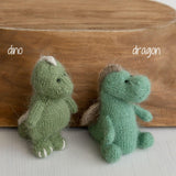 Newborn Knitted Animals Photography Props, Newborn Photography Props, Knit Newborn Lion Toy, Newborn Dragon Toy, Newborn Props Toy Knitted