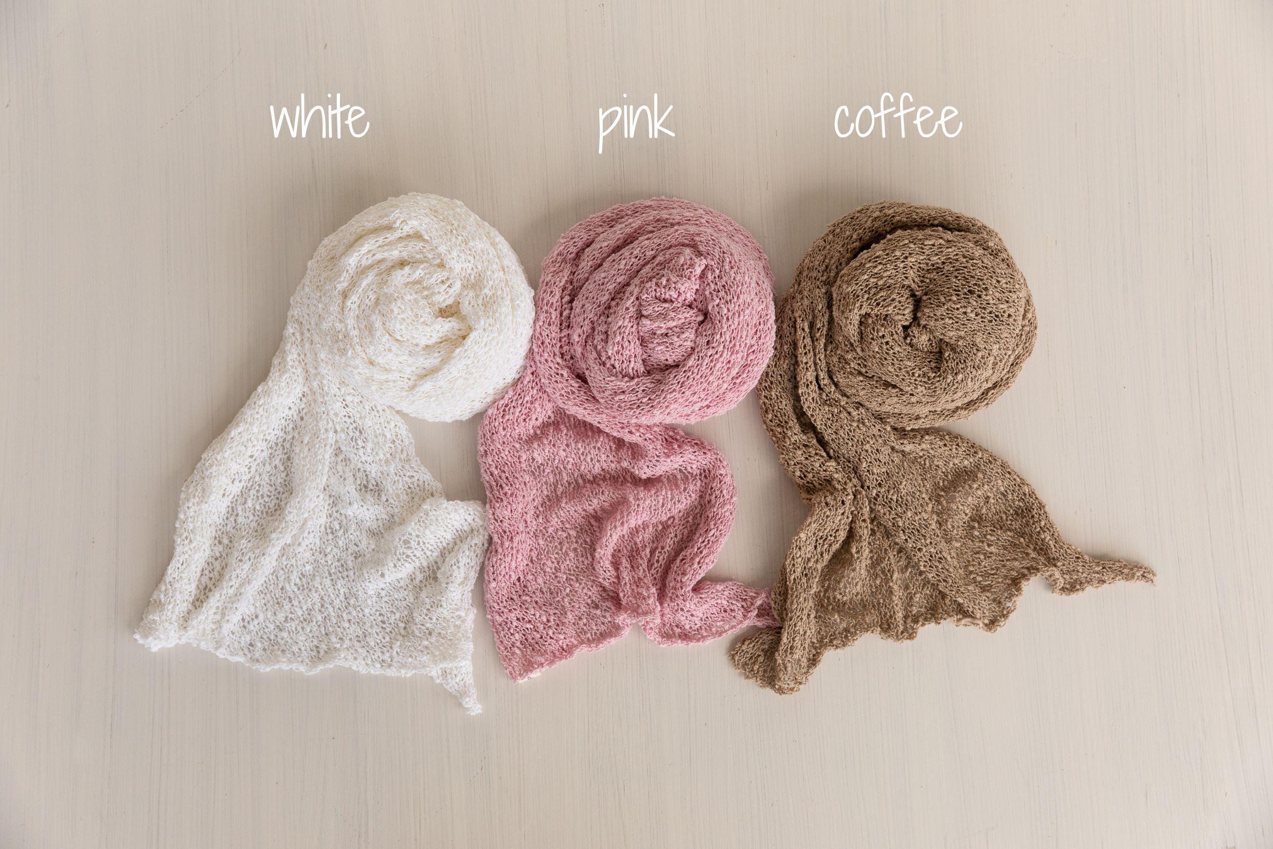 Newborn Bonnet and Wrap, Newborn Wraps for Photography Props, Newborn Boucle Blanket, Newborn Photo Outfit, Newborn Props for Photography