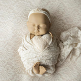 Boho Linen Small Heart Decoration Photo Props, Newborn Photography Props Set, Newborn Heart Photo Props, Baby Heart Toys, Linen Heart Decor