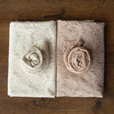 Floral lace wrap and beanbag backdrop – newborn photography prop