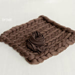 Soft stretchy newborn posing fabric wrap – photo prop for baby sessions