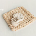 Soft stretchy newborn posing fabric wrap – photo prop for baby sessions