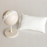 Small Linen Pillow for Newborn Photography, Newborn Photo Pillow, Newborn Photo Props, Newborn Posing Pillow Props, Newborn Linen Pillow