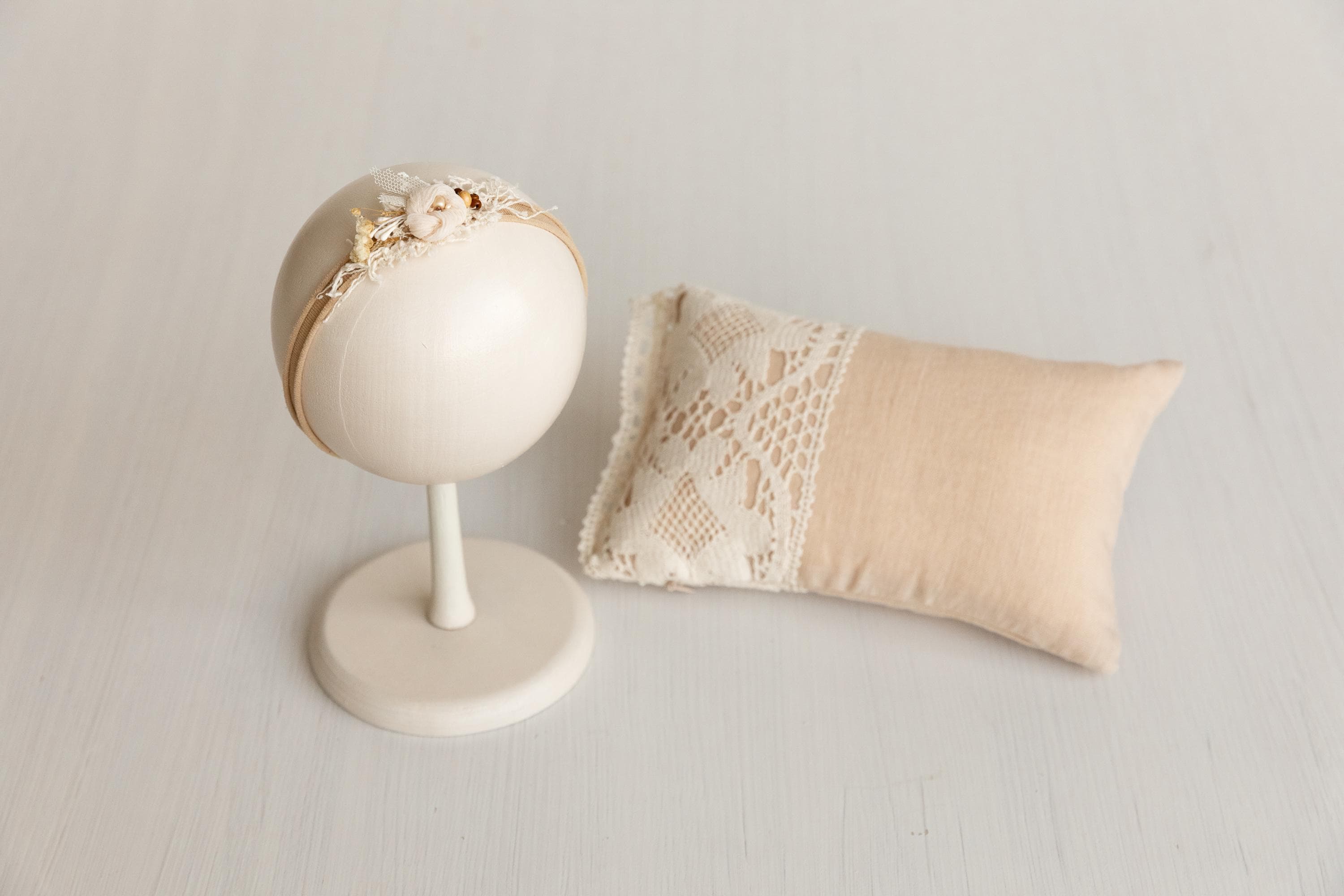 Small Linen Pillow for Newborn Photography, Newborn Photo Pillow, Newborn Photo Props, Newborn Posing Pillow Props, Newborn Linen Pillow