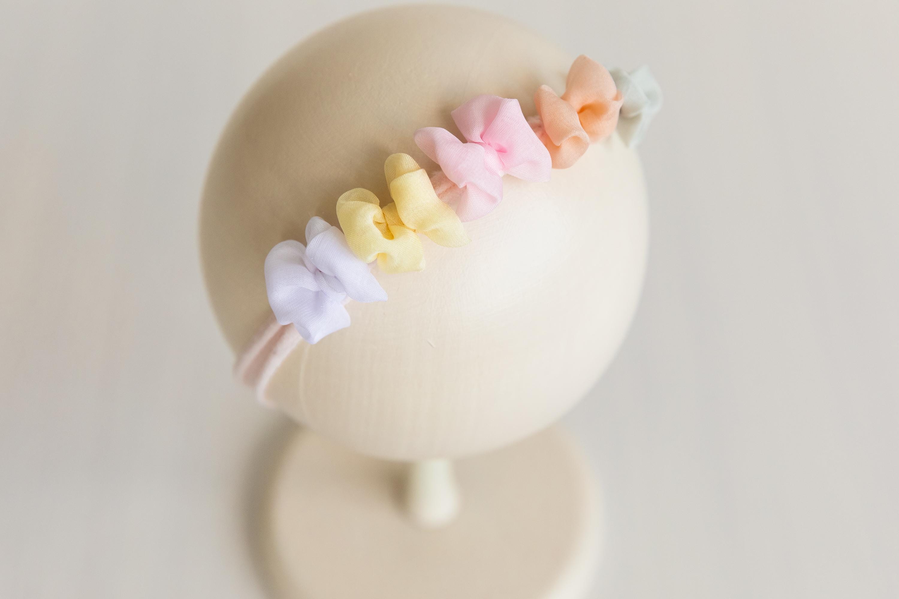 Baby Bow Headband for Newborn Photography Prop, Baby Girl Headband, Newborn Headband Photo Prop, Baby Headbands Girl Outfit, Newborn Tieback