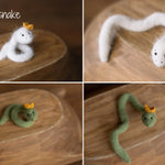 Newborn Knitted Animals Photography Props, Newborn Photography Props, Knit Newborn Lion Toy, Newborn Dragon Toy, Newborn Props Toy Knitted