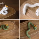 Newborn Knitted Animals Photography Props, Newborn Photography Props, Knit Newborn Lion Toy, Newborn Dragon Toy, Newborn Props Toy Knitted