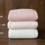 Fluffy wool newborn photography backdrop with matching pillow