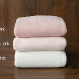 Fluffy wool newborn photography backdrop with matching pillow