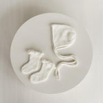 Angora Wool Baby Stockings – Knit Socks for Newborn Girls in Different Designs