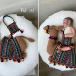Camel Posing Pillow Toy for Newborn Photography or Nursery Decor